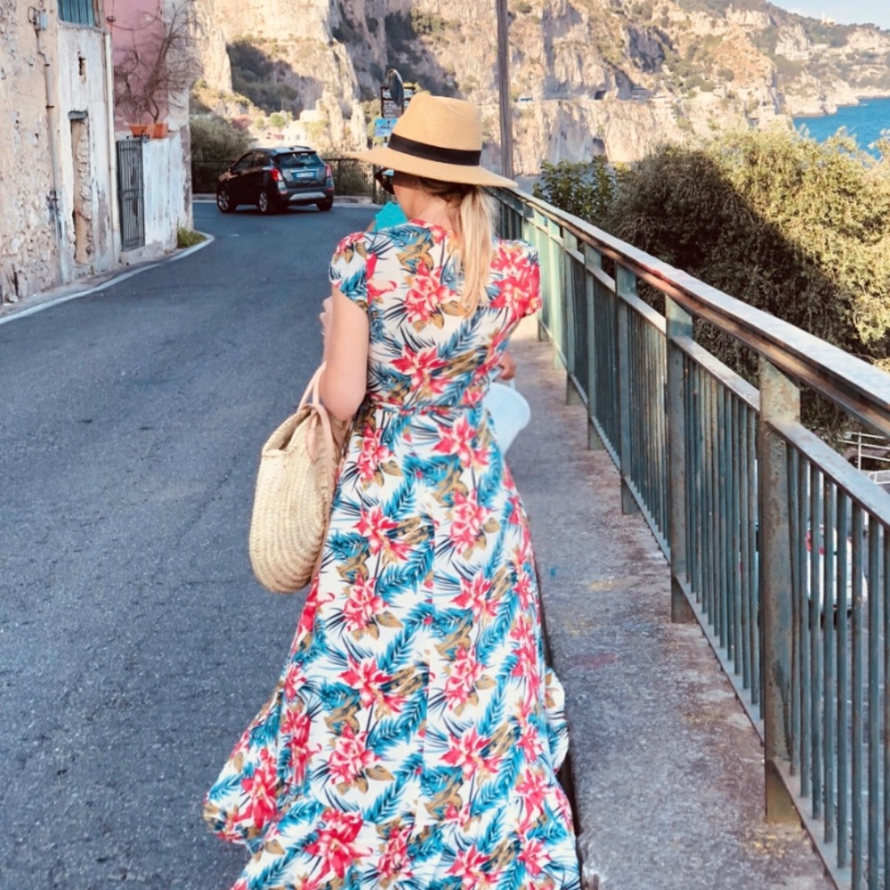 XIX PALMS Santiago Wrap Dress
